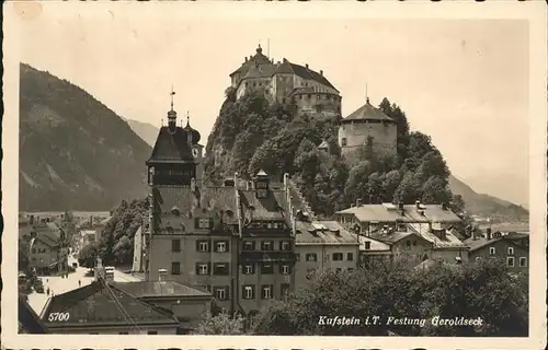 Kufstein Tirol Festung Geroldseck