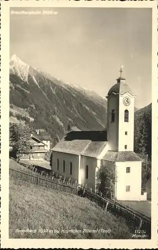 Brandberg Tirol Kirche 