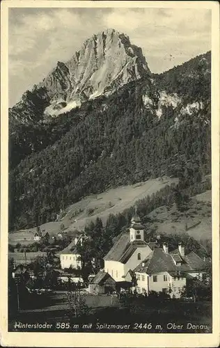 Oberdonau Hinterstoder Spitzmauer