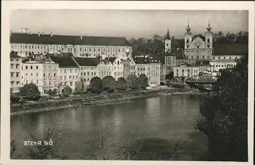 Steyr Enns Oberoesterreich Bruecke / Steyr /Steyr-Kirchdorf