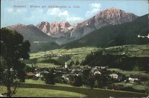 Mieders Tirol Schlickerspitze / Mieders /Innsbruck