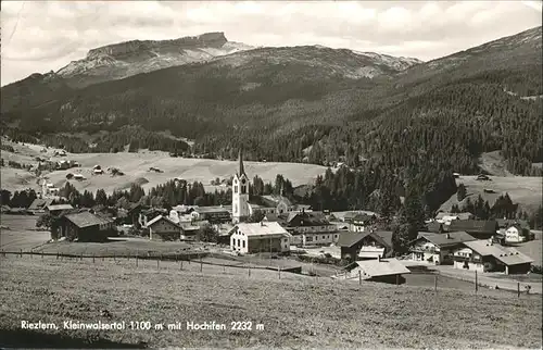 Riezlern Kleinwalsertal Hochifen 