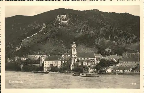 Duernstein Wachau Schiff / Duernstein /Waldviertel