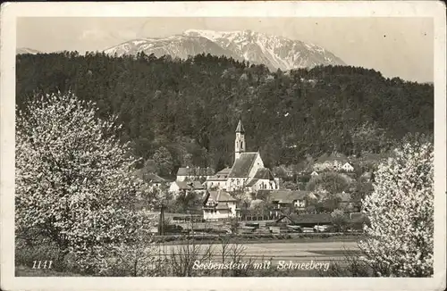 Seebenstein Schneeberg