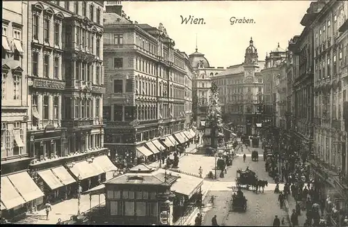 Wien Graben Kutsche 