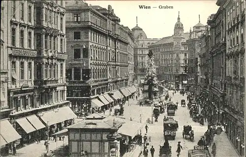 Wien Graben Kutsche