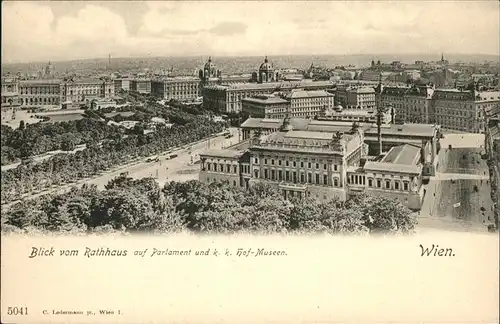 Wien Parlament Hof Museum