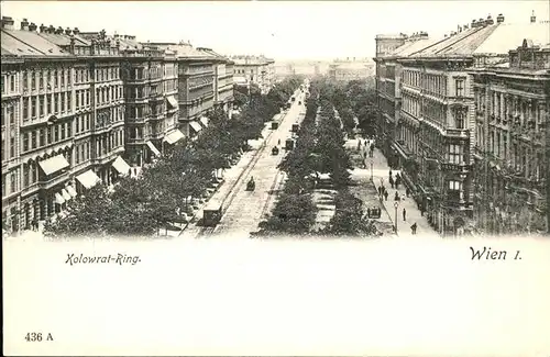 Wien Kolowrat Ring Strassenbahn