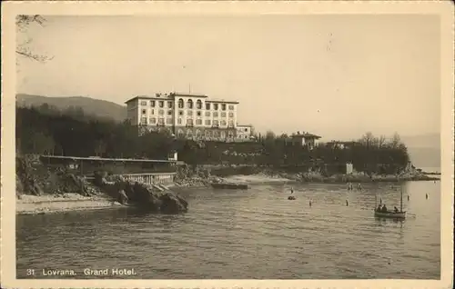 Lovrana Grand Hotel Boot