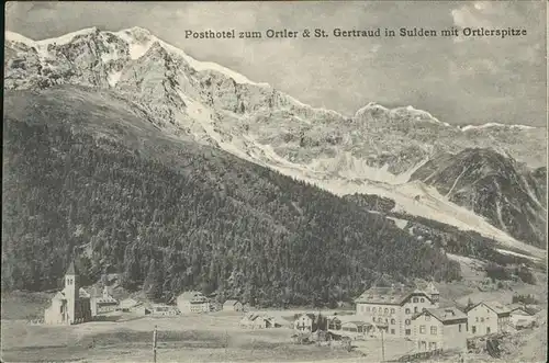 Sulden Ortler Post Hotel zum Ortler / Stilfs /Trentino-Suedtirol