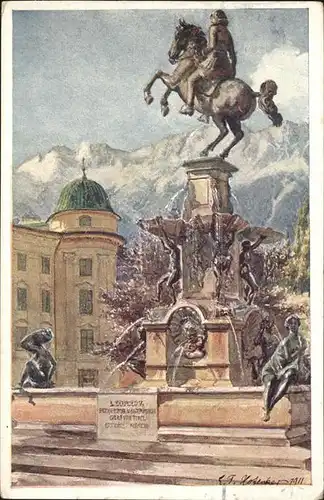 Wien Leopoldsbrunnen Hofburg