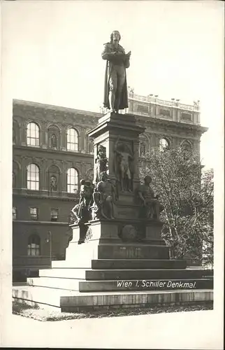 Wien Schillerdenkmal