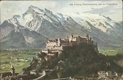 Hohensalzburg Untersberg Festung