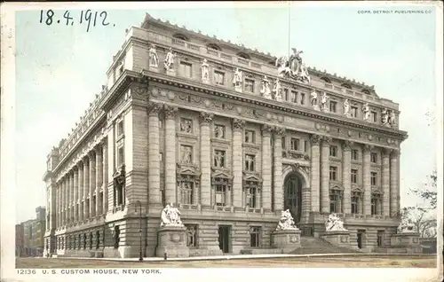 New York City Custom House / New York /