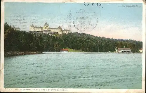 New York City Hotel Champlain
Steamboat Dock / New York /