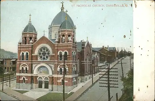 Zanesville Ohio St. Nicholas Church Kat. Zanesville