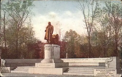 Indianapolis Benjamin-Harrison Monument Kat. Indianapolis