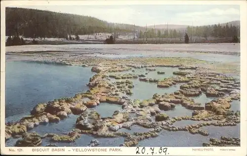 Yellowstone National Park Biscuit Basin Kat. Yellowstone National Park