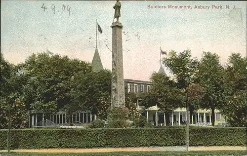 New Jersey Soldiers Monument
Asbury Park
