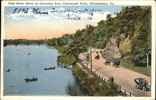Philadelphia Pennsylvania East River Drive
Columbia Avenue Kat. Philadelphia