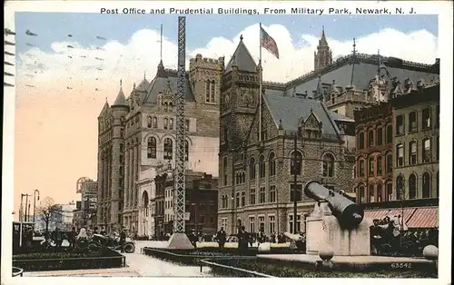 Newark New Jersey Post Office
Prudential Buildings Kat. Newark