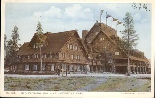 Yellowstone National Park Old Faithful Inn Kat. Yellowstone National Park