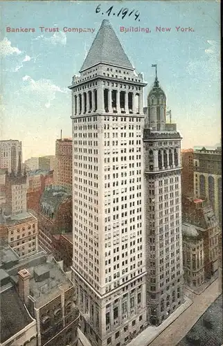 New York City Bankes Trust Company / New York /