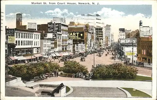 Newark New Jersey Market Street
Court House Kat. Newark