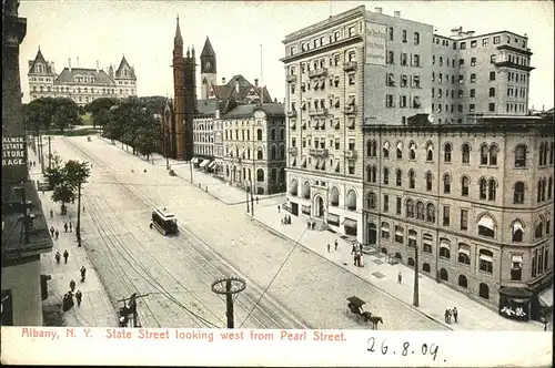 Albany New York State Street Kat. Albany