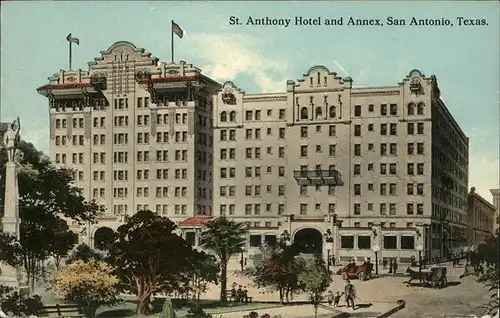 San Antonio Texas St.Anthony Hotel
Annex Kat. San Antonio