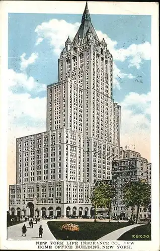 New York City Life Insurance Co.
Home Office Building / New York /