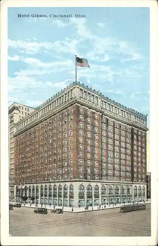Cincinnati Ohio Hotel Gibson Kat. Cincinnati