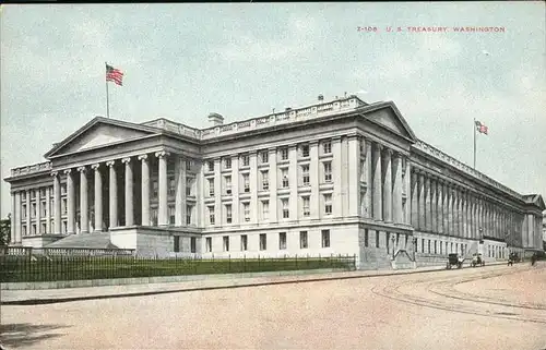Washington DC United States Treasury Kat. Washington