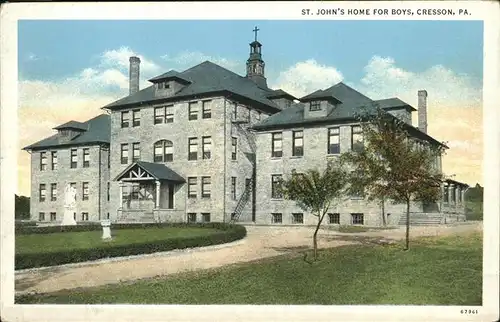Cresson Pennsylvania St. John s Home for Boys Kat. Cresson