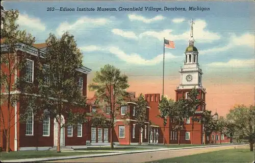 Dearborn Michigan Edison Institute Museum
Greenfield Village Kat. Dearborn
