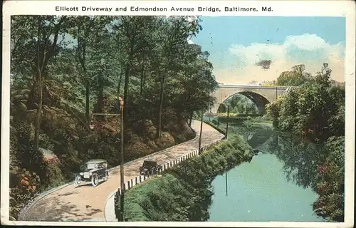 Baltimore Maryland Ellcott Driveway
Edmondson Avenue Bridge Kat. Baltimore
