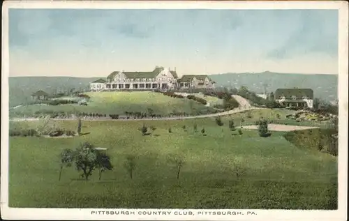 Pittsburgh Piitsburgh Country Club Kat. Pittsburgh