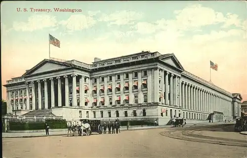 Washington DC U. S. Treasury Kat. Washington