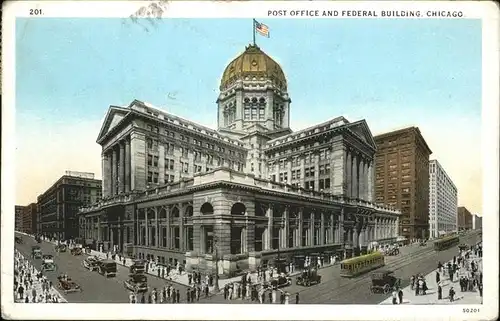 Chicago Post Office Federal Building Kat. Chicago