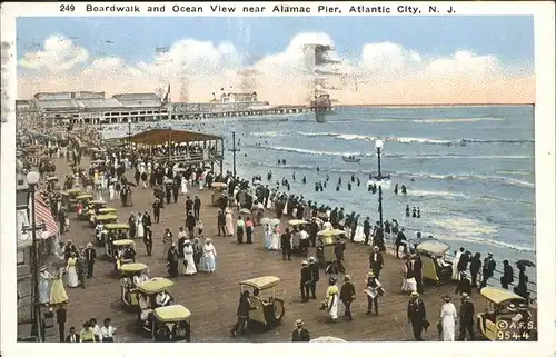 Atlantic City New Jersey Alamac Pier / Atlantic City /