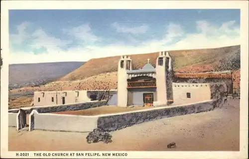 San Felipe Oaxaca Old Church Kat. San Felipe