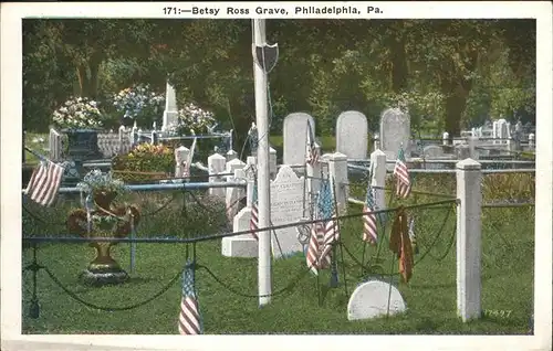Philadelphia Mississippi Betsy Ross Grave Kat. Philadelphia