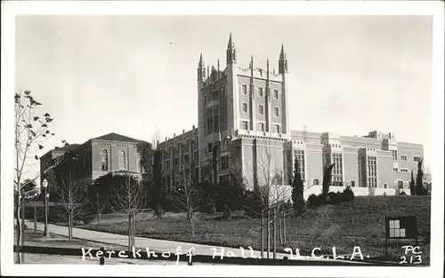 Los Angeles California Kerckhoff Hall / Los Angeles /