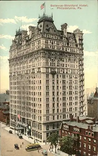 Philadelphia Pennsylvania Bellevue-Stratford Hotel Kat. Philadelphia