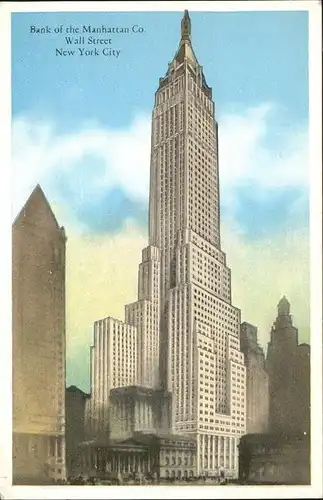New York City Bank of Manhattan Co. / New York /