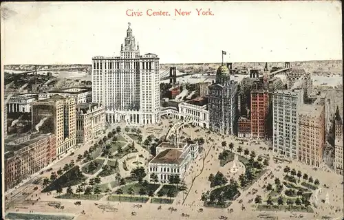 New York City Civic Center / New York /
