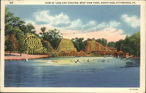 Pittsburgh Lake
Coaster
West View Park
Noth Side Kat. Pittsburgh