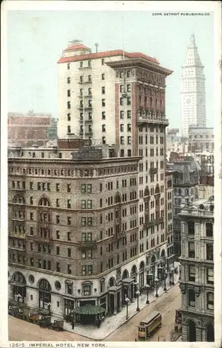 New York City Imperial Hotel / New York /