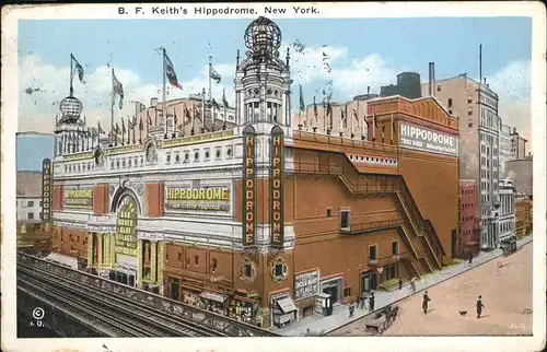 New York City B. F. Keith's Hippodrome / New York /