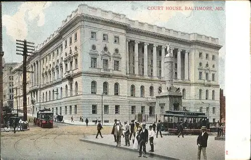 Baltimore Maryland Court House Kat. Baltimore